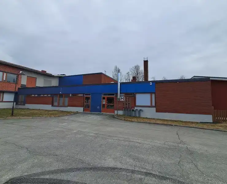 Maaninkajärven koulun peruskorjaustyömaa 2